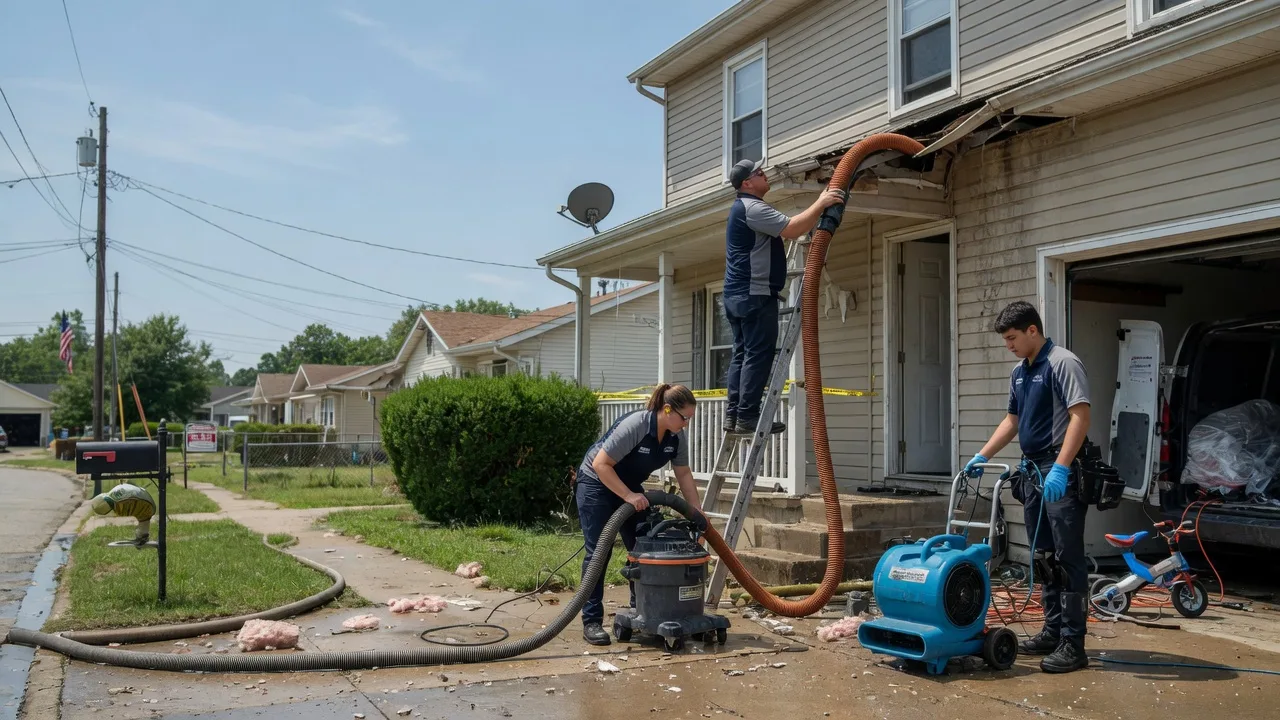 Water Damage Restoration in Franklin, LA near me